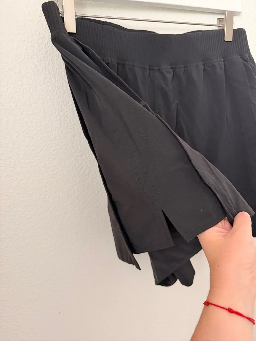 Lululemon high rise shorts pleated